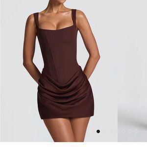 Babyboo Plum Brown Dress